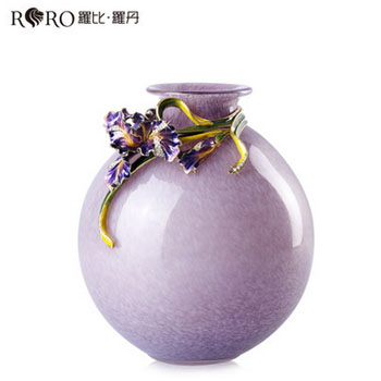 罗比·罗丹 幸福鸢尾花瓶（圆）