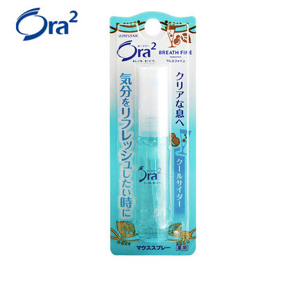 皓乐齿(Ora2) 净澈气息 口香喷剂（口喷） 6ml (薄荷果酒 清醒怡神)